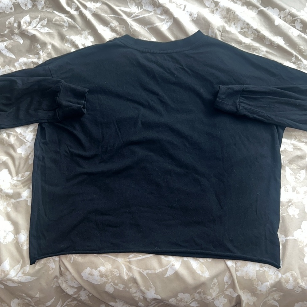 The Rolling Stone Stripes Tongue Logo Rock Band Long Sleeve Tee Size Medium - Picture 7 of 7
